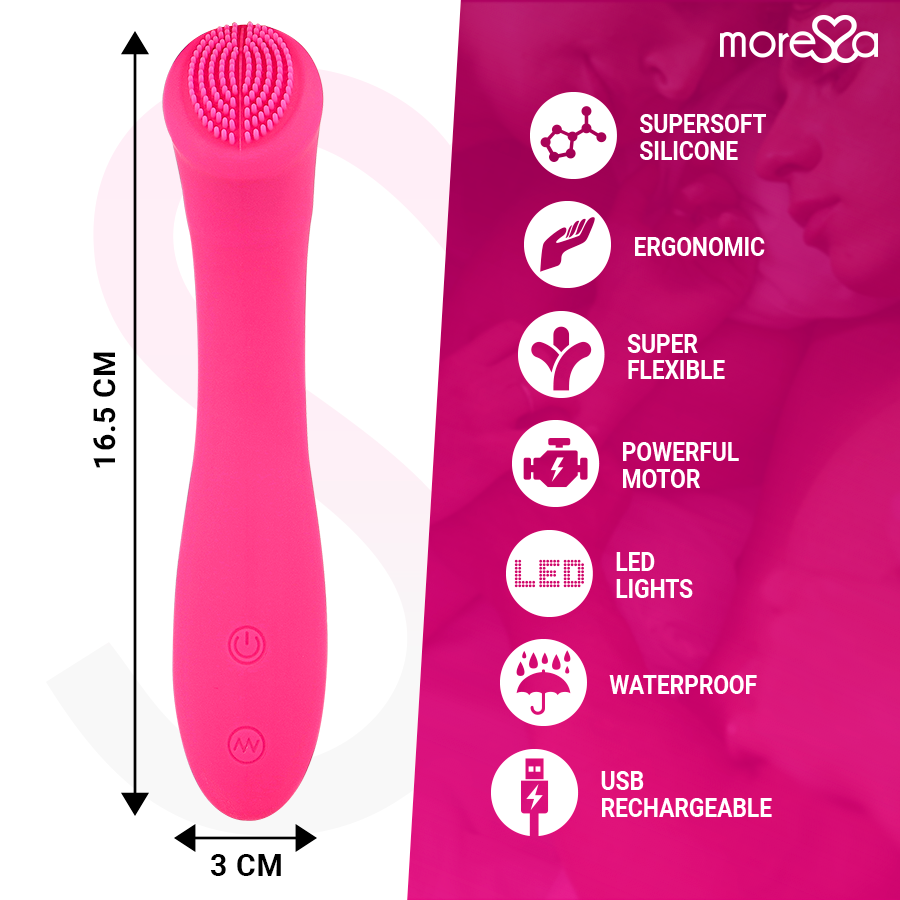 Moressa Celso Premium Silicone Rechargeable