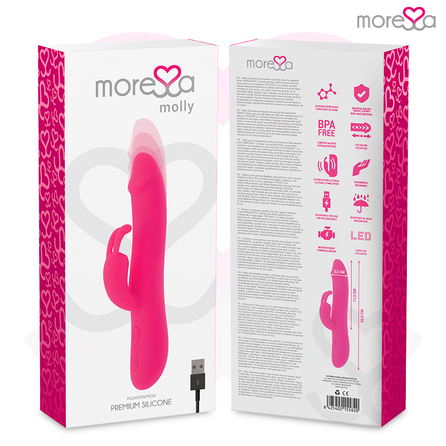 Moressa Molly Premium Silicone Rechargeable