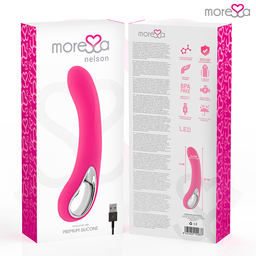 Moressa Nelson Premium Silicone Rechargeable