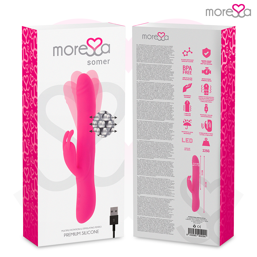 Moressa Somer Premium Vibrator With Multiple Rotation