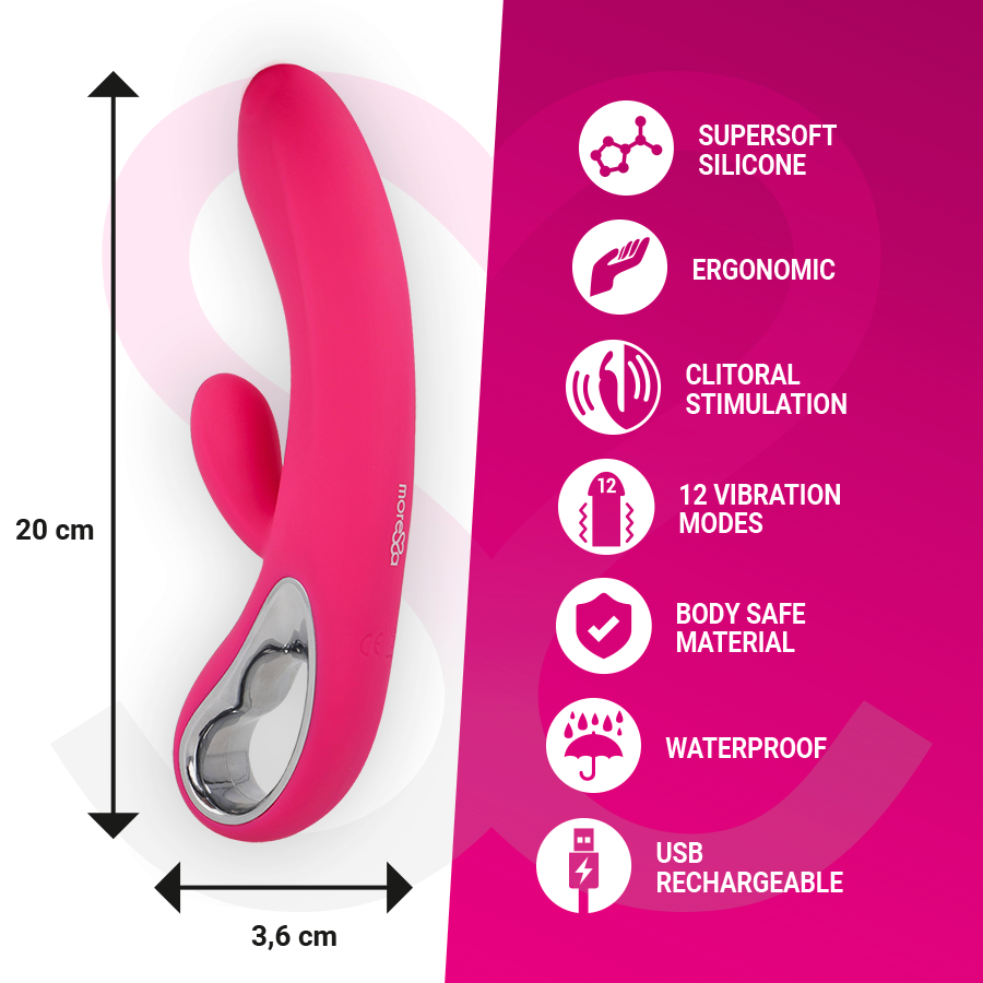 Moressa Troy Premium Silicone Rechargeable