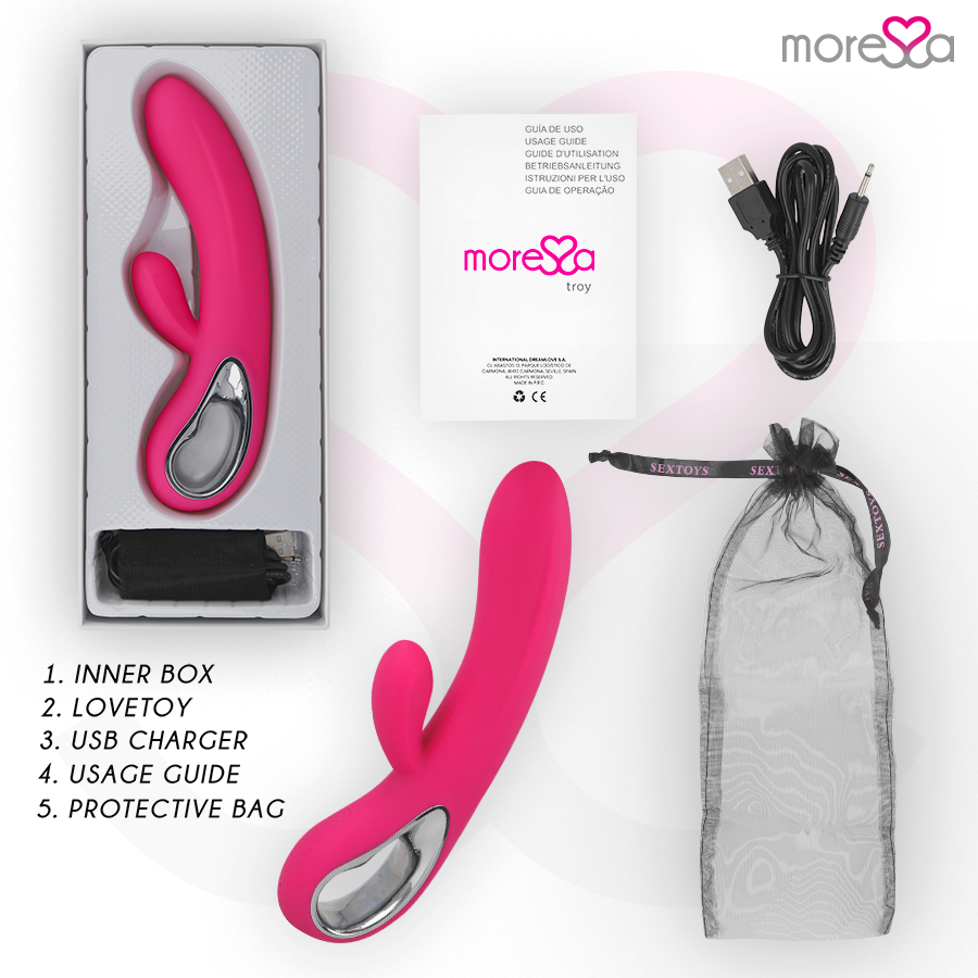 Moressa Troy Premium Silicone Rechargeable