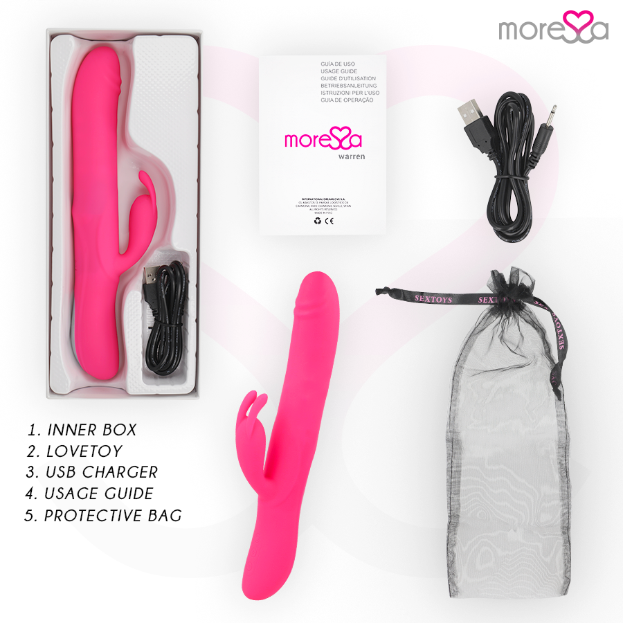 Moressa Warren Premium Rechargeable Silicone