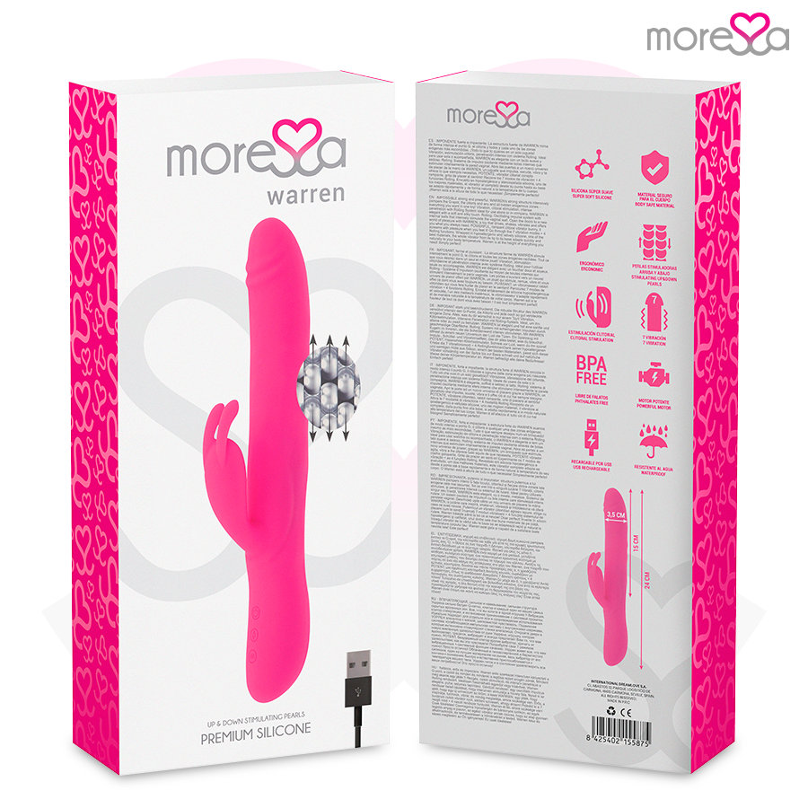 Moressa Warren Premium Rechargeable Silicone
