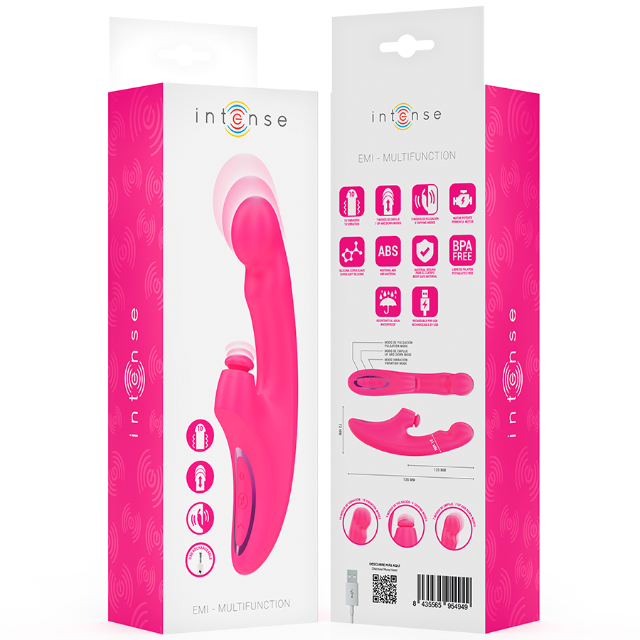 Intense Emi 3in1 Vibrator Pink