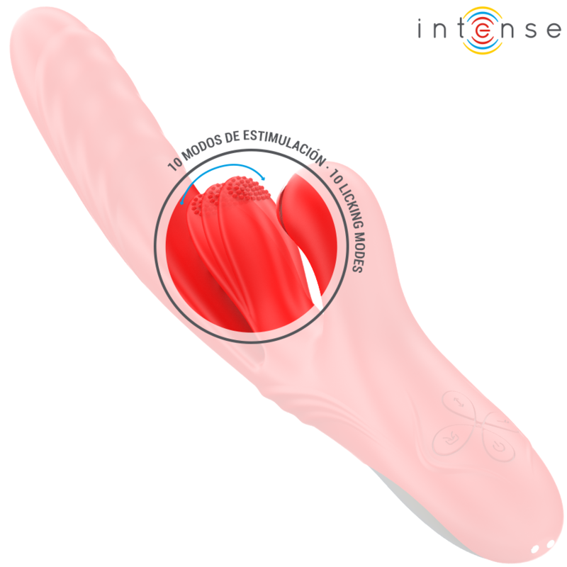 Intense Fun Intense - Rosalia Multifunction Vibrator 3 In 1 Red