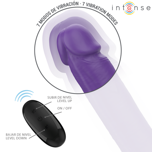 Intense Gunter Dildo Double Vibrator Remote Control