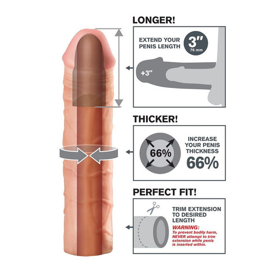 Fantasy X-Tensions Fantasy X- Tensions - Mega 3 Extension Flesh