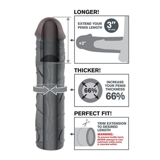 Fantasy X-Tensions Fantasy X- Tensions - Mega 3 Extension Black