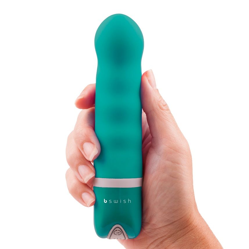 B Swish Bdesired Deluxe Pearl Vibrator Jade