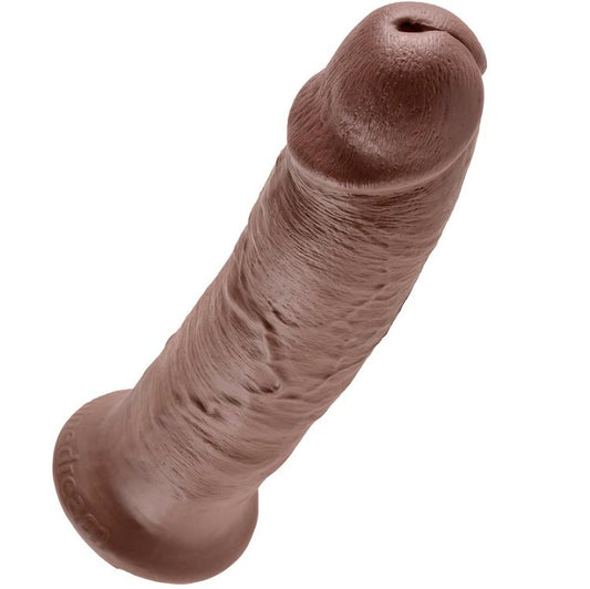 King Cock 10 Dildo Brown 25.4 Cm