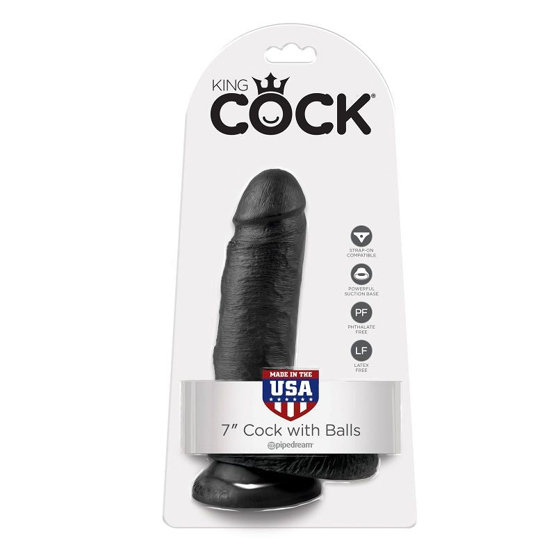 Pipedream King Cock 7" Cock with Balls