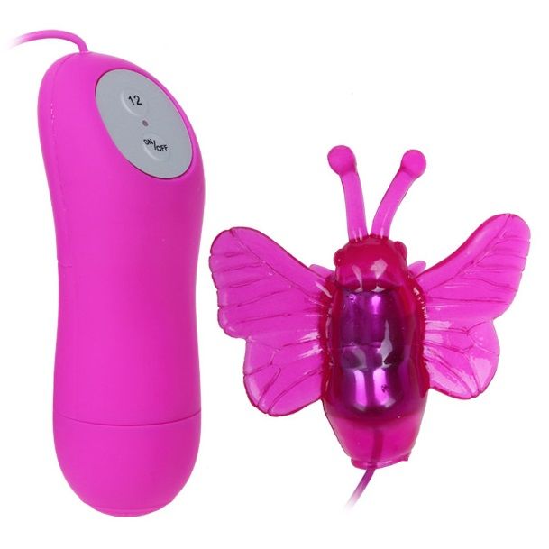 Baile Stimulating Baile - Cute Secret Butterfly Stimulator Vibrator 12V