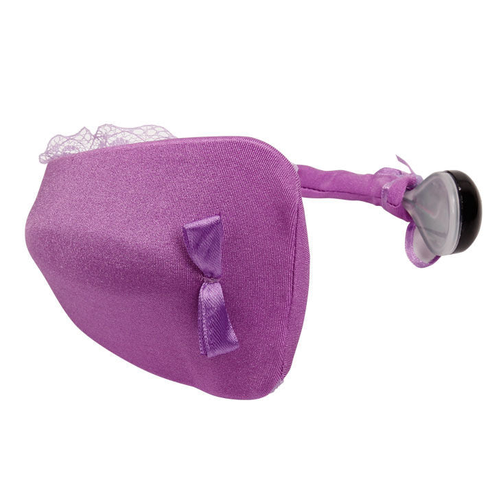 Baile Stimulating Baile - Thong With Vibrator With Lilac Remote Control