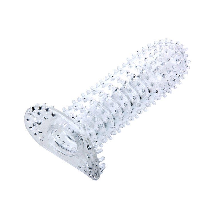 Baile For Him Baile - Penis Sheath With Stimulating Points Purple 14 Cm
