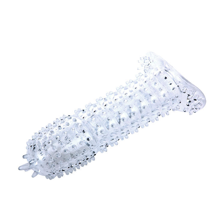 Baile For Him Baile - Penis Sheath With Stimulating Points Purple 14 Cm