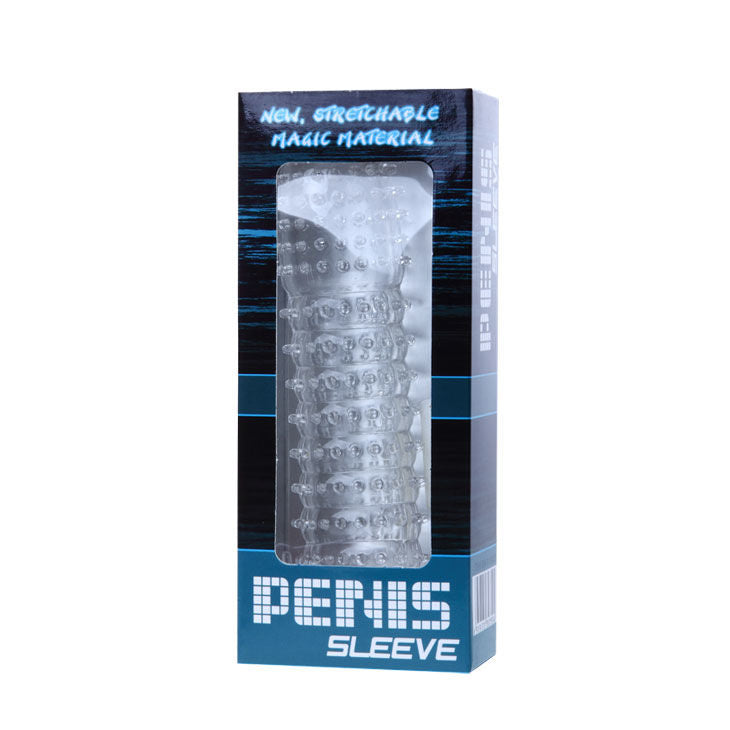 Baile For Him Baile - Penis Sheath With Stimulating Points Purple 14 Cm