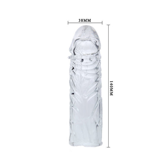 Baile For Him Baile - Transparent Silicone Penis Cover 13 Cm