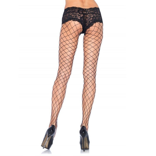Leg Avenue Hosiery Leg Avenue - Net Pants With Lace Shorts