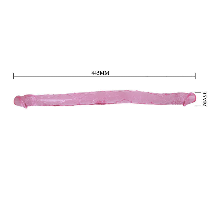 Baile Anal Baile - Double Dong Lilac 44.5 Cm