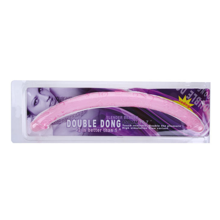 Baile Anal Baile - Double Dong Lilac 44.5 Cm