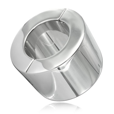 Metal Hard Stainless Steel Testicle Ring 56Mm