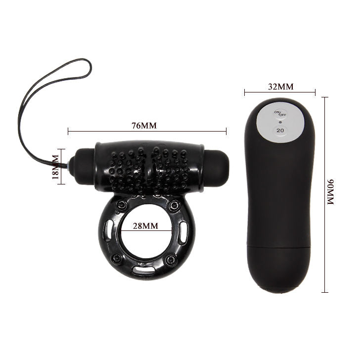 Baile For Him Baile - Ring Remote Control Black 20V