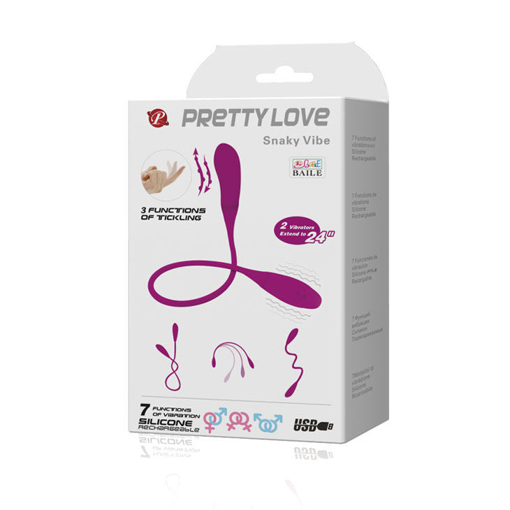 Pretty Love Smart Pretty Love - Smart Snaky Vibe Vibrator 7 V + 3 Tickling