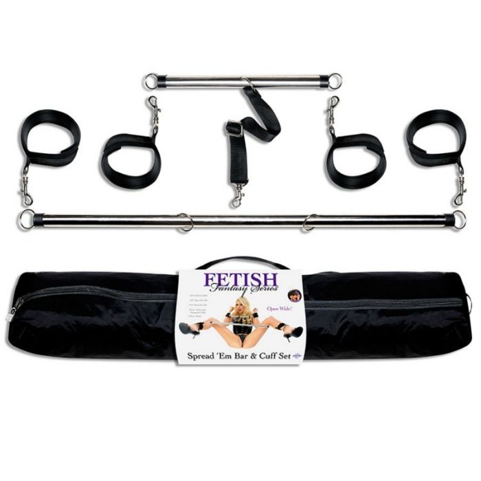 Fetish Fantasy Series Series Spread Em Bar And Cuff Set