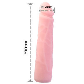 Baile Dildos Baile - Realistic Skin Touch Silicone Dildo 23 Cm