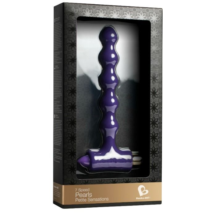 Rocks-Off Anal Plug With Vibration And Riverles Petite Sensations Pearls
