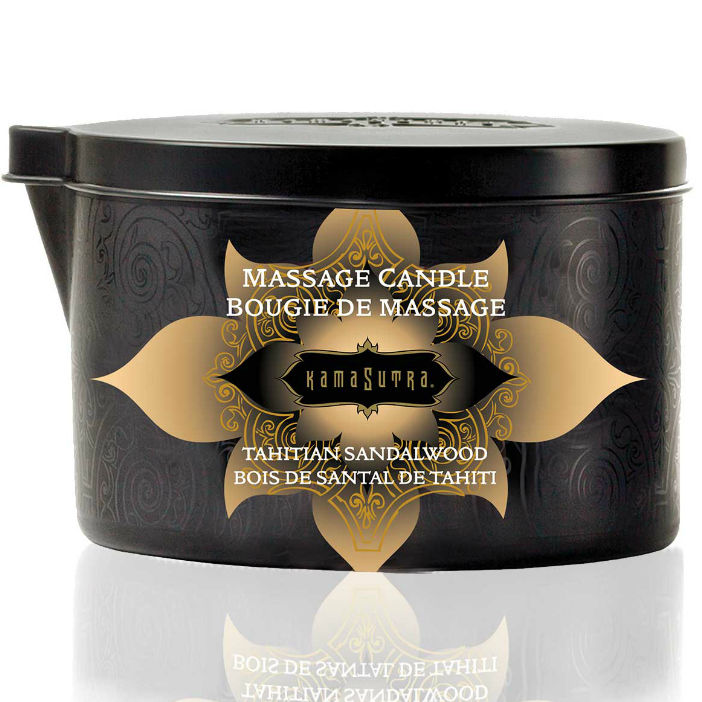 Kamasutra Cosmetics Kamasutra - Vanilla And Sandalwood Massage Candle 170 Gr