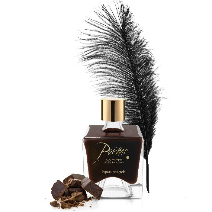 Bijoux Poeme Body Painting Bijoux - Poeme Edible Paint Black Chocolate 50 Gr