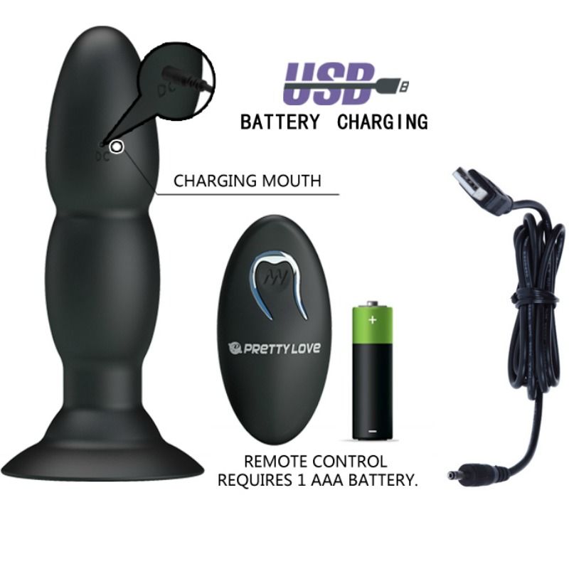 Pretty Love Bottom Pretty Love - Plug Vibrator And Rotation By Remote Control