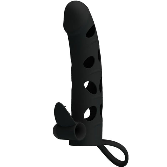 Pretty Love Plunging Pete Corona Rem Vibrator Sort (ø 3 cm)