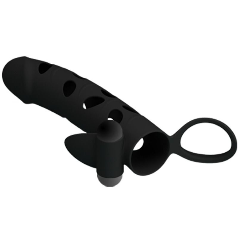 Pretty Love Plunging Pete Corona Rem Vibrator Sort (ø 3 cm)