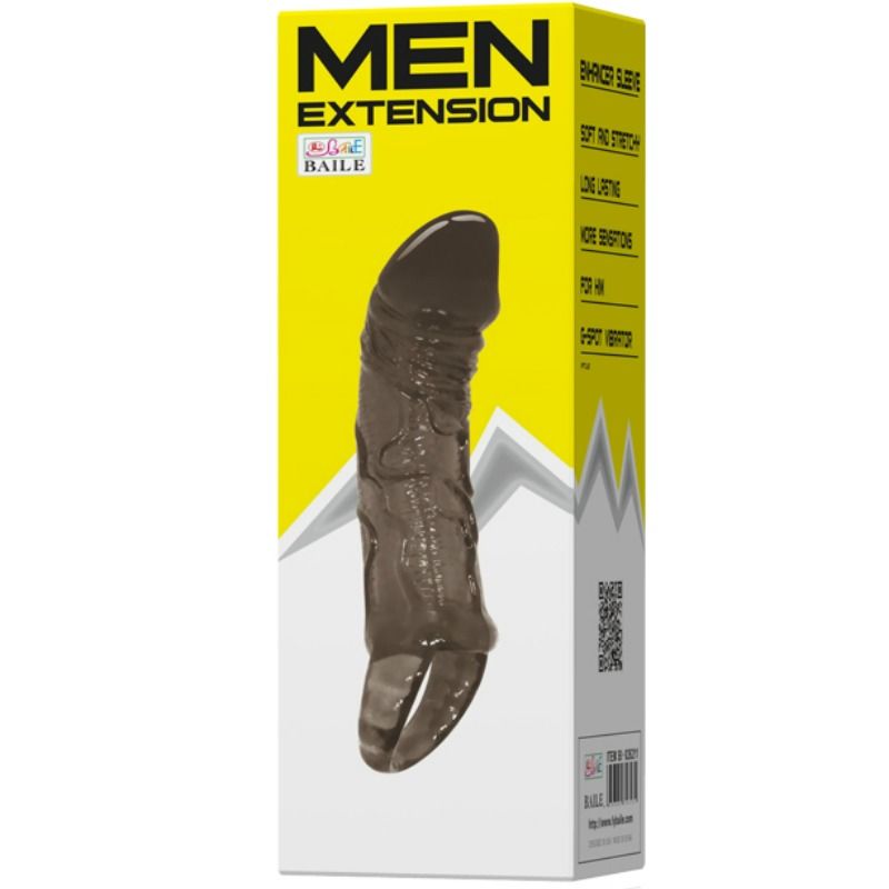 Baile For Him Baile - Penis Extension Sheath With Strap For Testicles 11.5 Cm