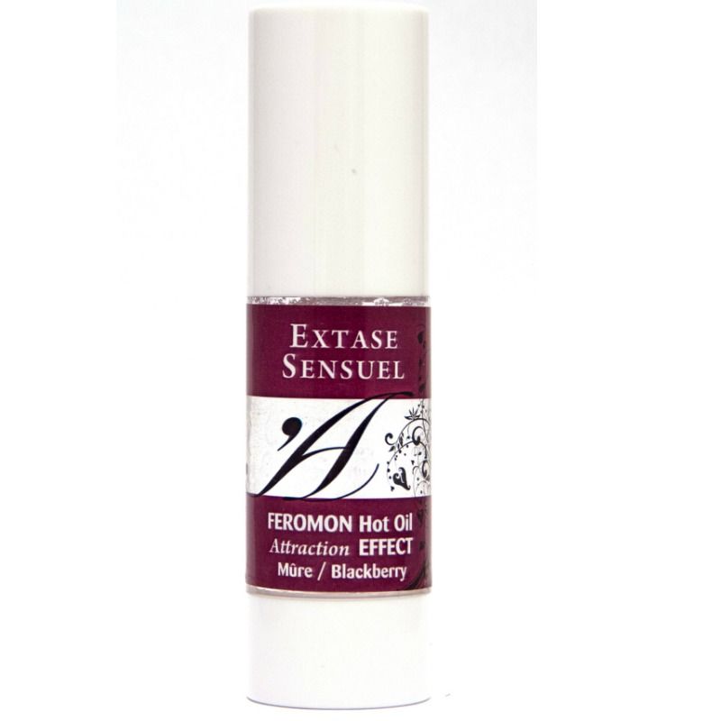 Extase Sensual Heating Effect Massage Oil With Blackberry Pheromones 30 Ml