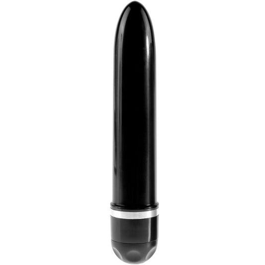 King Cock 17.8 Cm Vibrating Stiffy Flesh