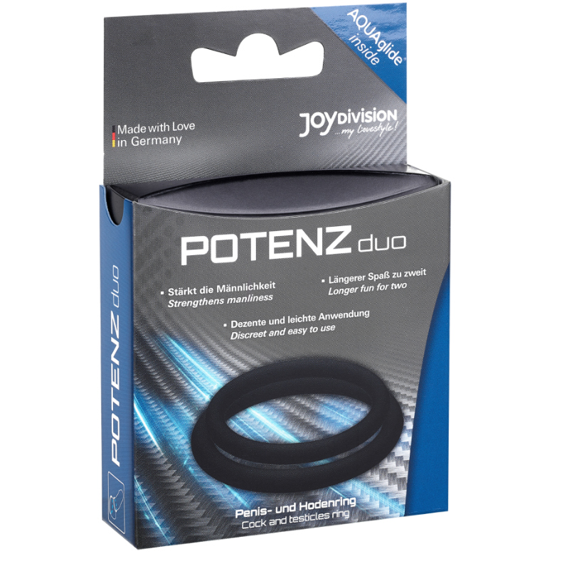 Joydivision Potenzduo Black Rings - M