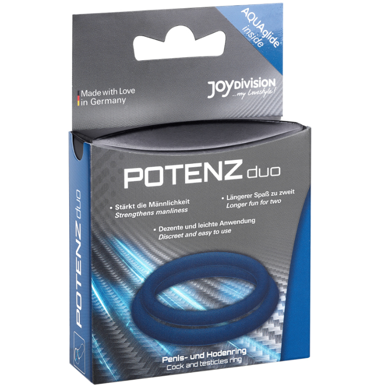 Joydivision Potenzduo Blue Rings - M