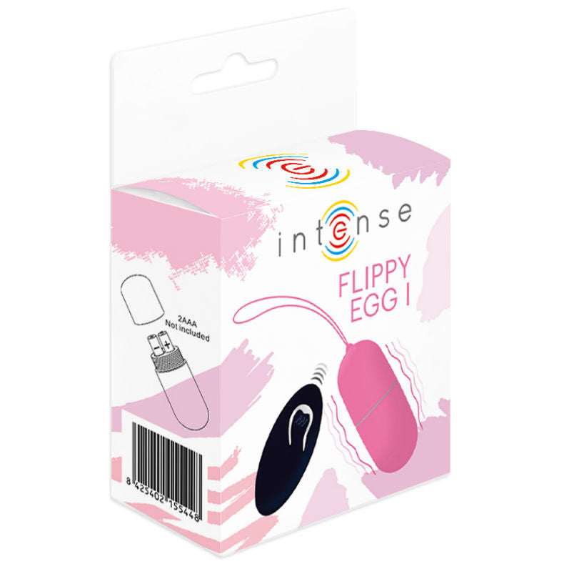 Intense Couples Toys Intense - Flippy I Vibrating Egg With Remote Control Pink