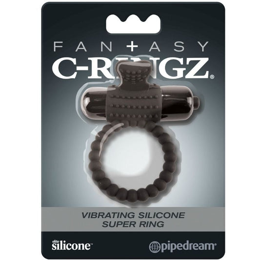 Fantasy C-Ringz Black Silicone Vibrating Ring