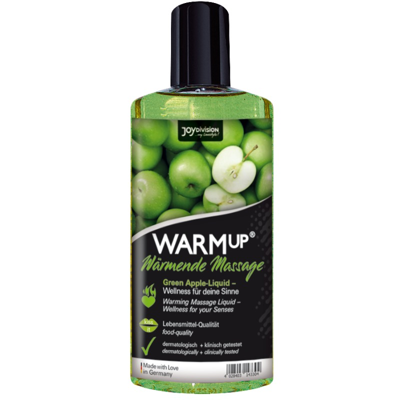 Joydivision Warmup Green Apple Massage Oil - 150 Ml