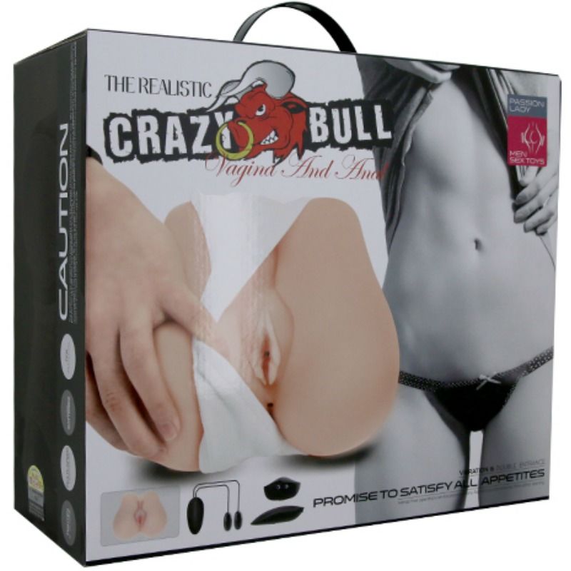Crazy Bull Realistic Vagina And Anus With Vibration Position 3