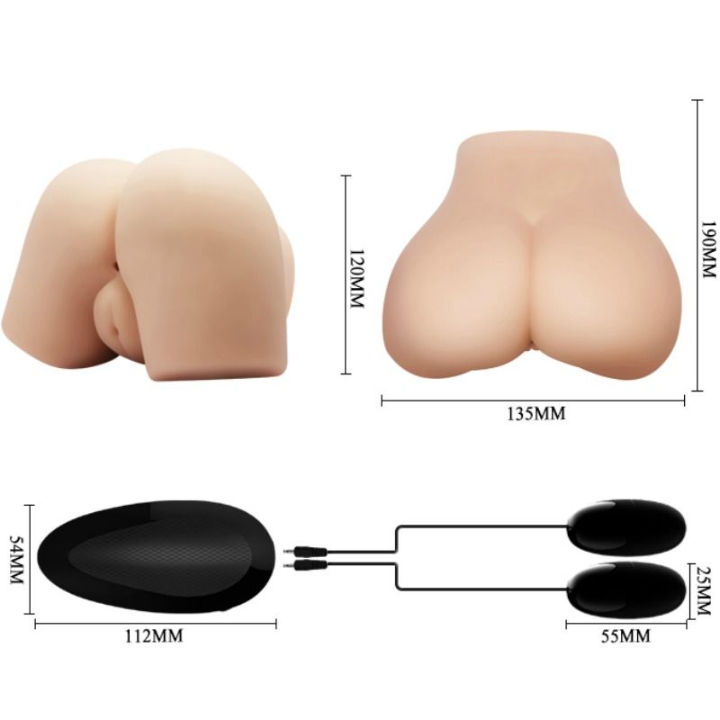 Crazy Bull Realistic Vagina And Anus With Vibration Position 4