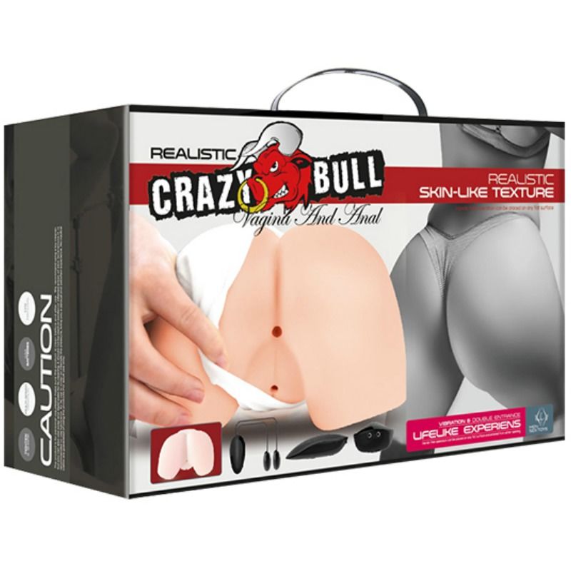 Crazy Bull Realistic Vagina And Anus With Vibration Position 4