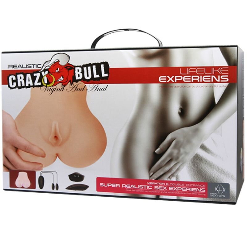 Crazy Bull Realistic Vagina And Anus With Vibration Position 7
