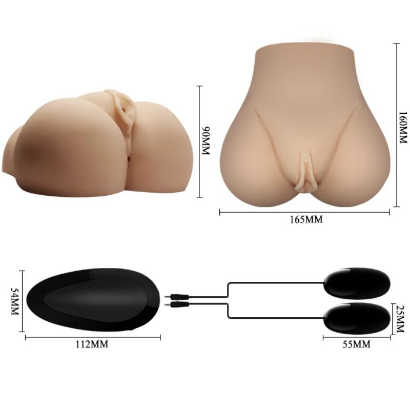 Crazy Bull Realistic Vagina And Anus With Vibration Position 7