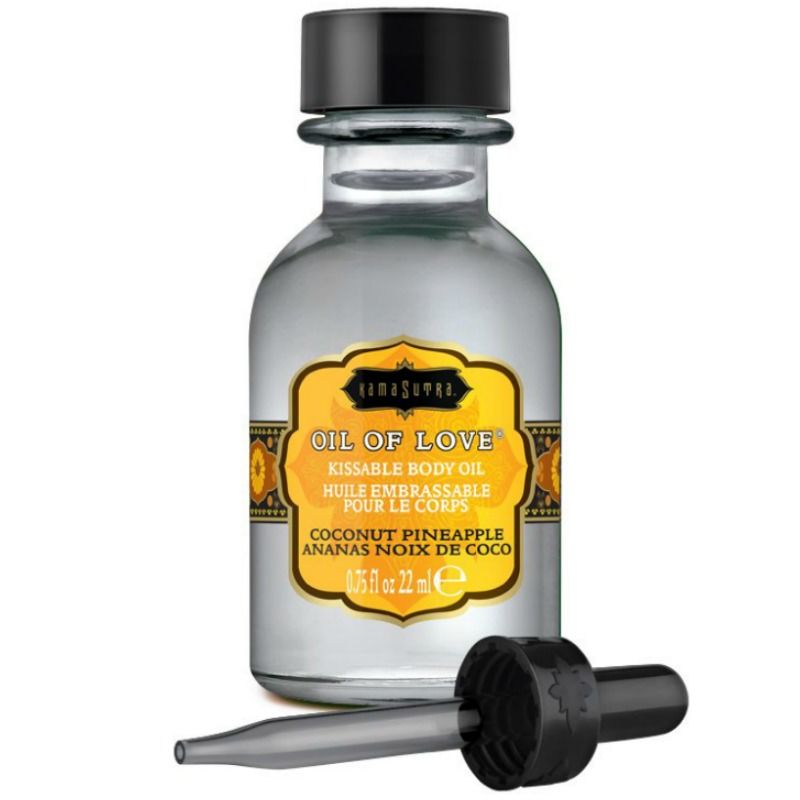 Kamasutra Cosmetics Kamasutra - Edible Oil - Coconut And Pineapple 22 Ml